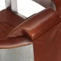 Echter brauner Ledersessel für Piloten von , Sessel - Ref: Foro24-247796, Preis: 524,76 €, Rabatt: %