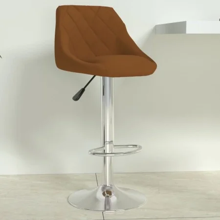 Brauner Samthocker für die Küche von , Küchenhocker - Ref: Foro24-335292, Preis: 90,69 €, Rabatt: %