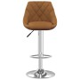 Brauner Samthocker für die Küche von , Küchenhocker - Ref: Foro24-335292, Preis: 92,30 €, Rabatt: %