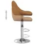 Brauner Samthocker für die Küche von , Küchenhocker - Ref: Foro24-335292, Preis: 90,69 €, Rabatt: %
