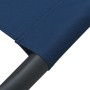 Gartenliege mit Sonnendach und blauen Kissen von vidaXL, Betten im Freien - Ref: Foro24-313523, Preis: 133,78 €, Rabatt: %