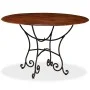 Mesa de comedor madera maciza de acacia acabado miel 120x76 cm de , Mesas de cocina y de comedor - Ref: Foro24-245642, Precio...