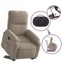 Verstellbarer Aufstehsessel aus grauem Taupe-Mikrofasergewebe. von , Sessel - Ref: Foro24-3204929, Preis: 328,65 €, Rabatt: %