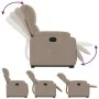 Verstellbarer Aufstehsessel aus grauem Taupe-Mikrofasergewebe. von , Sessel - Ref: Foro24-3204929, Preis: 328,65 €, Rabatt: %