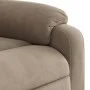 Verstellbarer Aufstehsessel aus grauem Taupe-Mikrofasergewebe. von , Sessel - Ref: Foro24-3204929, Preis: 328,65 €, Rabatt: %