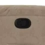 Verstellbarer Aufstehsessel aus grauem Taupe-Mikrofasergewebe. von , Sessel - Ref: Foro24-3204929, Preis: 328,65 €, Rabatt: %