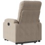 Electric reclining and lift armchair in gray taupe microfiber fabric. by , Armchairs - Ref: Foro24-3204943, Price: 348,04 €, ...