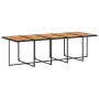 Set de comedor jardín 11 pzas con cojines ratán sintético negro de , Conjuntos de jardín - Ref: Foro24-3211479, Precio: 864,6...