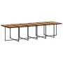 Garten-Essgruppe mit 13-teiligen Kissen aus schwarzem Kunststoff-Rattan. von , Gartensets - Ref: Foro24-3211491, Preis: 971,0...
