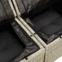 Sofá de jardín con cojines 2 plazas ratán sintético gris claro by , Outdoor sofas - Ref: Foro24-366195, Price: 173,15 €, Disc...