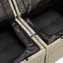 Sofá de jardín con cojines 2 plazas ratán sintético gris claro by , Outdoor sofas - Ref: Foro24-366195, Price: 179,32 €, Disc...