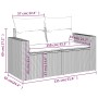 Sofá de jardín con cojines 2 plazas ratán sintético gris claro by , Outdoor sofas - Ref: Foro24-366195, Price: 179,32 €, Disc...