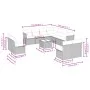 Set de sofás de jardín 12 pzas y cojines ratán sintético gris by , Garden sets - Ref: Foro24-3217832, Price: 788,90 €, Discou...