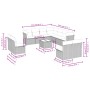 Set de sofás de jardín 12 pzas y cojines ratán sintético gris by , Garden sets - Ref: Foro24-3217832, Price: 773,21 €, Discou...