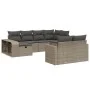 Set of 10-piece garden sofas with light gray synthetic rattan cushions by , Garden sets - Ref: Foro24-3266242, Price: 614,83 ...