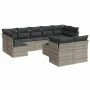 Set of 10-piece garden sofas with light gray synthetic rattan cushions by , Garden sets - Ref: Foro24-3218162, Price: 676,20 ...