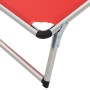 Tumbonas plegables con techo 2 uds aluminio y textilene rojo de vidaXL, Tumbonas - Ref: Foro24-312459, Precio: 239,24 €, Desc...