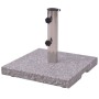 Granit-Sonnenschirmfuß, quadratisch, 20 kg von vidaXL, Schirmständer - Ref: Foro24-40818, Preis: 61,96 €, Rabatt: %