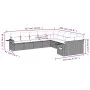 Set sofás jardín 10 pzas con cojines ratán sintético gris claro de , Conjuntos de jardín - Ref: Foro24-3253049, Precio: 708,1...