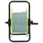 Carrete de rollo para manguera de pie acero verde 45 m 1/2" by , Garden hose holder - Ref: Foro24-4006168, Price: 20,16 €, Di...