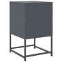 Mesita de noche acero gris antracita 36x39x60,5 cm de , Mesitas de noche - Ref: Foro24-846462, Precio: 74,25 €, Descuento: %