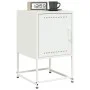 Mesitas de noche 2 unidades acero blanco 36x39x60,5 cm de , Mesitas de noche - Ref: Foro24-846457, Precio: 69,24 €, Descuento: %