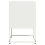 Nachttische, 2 Stück, weißer Stahl, 36x39x60,5 cm. von , Nachttische - Ref: Foro24-846457, Preis: 69,24 €, Rabatt: %