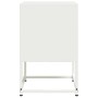 Nachttische, 2 Stück, weißer Stahl, 36x39x60,5 cm. von , Nachttische - Ref: Foro24-846457, Preis: 69,90 €, Rabatt: %