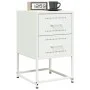 Mesitas de noche 2 unidades acero blanco 36x39x60,5 cm de , Mesitas de noche - Ref: Foro24-846469, Precio: 92,92 €, Descuento: %