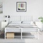 Nachttische, 2 Stück, weißer Stahl, 36x39x60,5 cm. von , Nachttische - Ref: Foro24-846469, Preis: 93,81 €, Rabatt: %