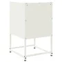 Mesitas de noche 2 unidades acero blanco 36x39x60,5 cm de , Mesitas de noche - Ref: Foro24-846469, Precio: 92,92 €, Descuento: %