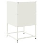 Nachttische, 2 Stück, weißer Stahl, 36x39x60,5 cm. von , Nachttische - Ref: Foro24-846469, Preis: 93,81 €, Rabatt: %