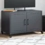 TV-Möbel aus kaltgewalztem Stahl in Anthrazit 68x39x43,5 cm von , TV-Möbel - Ref: Foro24-846640, Preis: 75,42 €, Rabatt: %