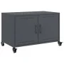 TV-Möbel aus kaltgewalztem Stahl in Anthrazit 68x39x43,5 cm von , TV-Möbel - Ref: Foro24-846640, Preis: 75,42 €, Rabatt: %