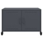 Mueble para TV acero laminado en frío antracita 68x39x43,5 cm by , TV Furniture - Ref: Foro24-846640, Price: 76,40 €, Discoun...