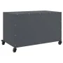 TV-Möbel aus kaltgewalztem Stahl in Anthrazit 68x39x43,5 cm von , TV-Möbel - Ref: Foro24-846640, Preis: 75,42 €, Rabatt: %