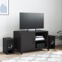 Schwarzer TV-Schrank aus Stahl, 68x39x43,5 cm. von , TV-Möbel - Ref: Foro24-846668, Preis: 67,65 €, Rabatt: %