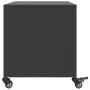 Mueble de TV acero negro 68x39x43,5 cm by , TV Furniture - Ref: Foro24-846668, Price: 53,53 €, Discount: %