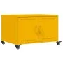 Gelber Senftstahl-Couchtisch 68x50x43,5 cm von , Couchtisch - Ref: Foro24-846689, Preis: 67,23 €, Rabatt: %