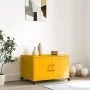 Mesa de centro acero amarillo mostaza 68x50x43,5 cm de , Mesas de centro - Ref: Foro24-846689, Precio: 67,25 €, Descuento: %
