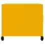 Gelber Senftstahl-Couchtisch 68x50x43,5 cm von , Couchtisch - Ref: Foro24-846689, Preis: 67,23 €, Rabatt: %