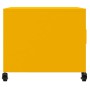 Mesa de centro acero amarillo mostaza 68x50x43,5 cm by , Coffee table - Ref: Foro24-846689, Price: 85,10 €, Discount: %