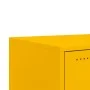 Mesa de centro acero amarillo mostaza 68x50x43,5 cm de , Mesas de centro - Ref: Foro24-846689, Precio: 67,25 €, Descuento: %