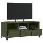 TV-Möbel aus olivgrünem Stahl, 100,5x39x43,5 cm. von , TV-Möbel - Ref: Foro24-846696, Preis: 119,08 €, Rabatt: %