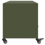 TV-Möbel aus olivgrünem Stahl, 100,5x39x43,5 cm. von , TV-Möbel - Ref: Foro24-846696, Preis: 119,08 €, Rabatt: %