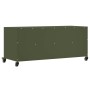 TV-Möbel aus olivgrünem Stahl, 100,5x39x43,5 cm. von , TV-Möbel - Ref: Foro24-846696, Preis: 119,08 €, Rabatt: %