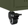 Mueble de TV de acero verde oliva 100,5x39x43,5 cm de , Muebles TV - Ref: Foro24-846696, Precio: 119,02 €, Descuento: %