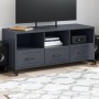 TV-Möbel aus anthrazitgrauem Stahl, 100,5x39x43,5 cm. von , TV-Möbel - Ref: Foro24-846694, Preis: 87,73 €, Rabatt: %