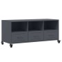 TV-Möbel aus anthrazitgrauem Stahl, 100,5x39x43,5 cm. von , TV-Möbel - Ref: Foro24-846694, Preis: 87,73 €, Rabatt: %