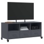 TV-Möbel aus anthrazitgrauem Stahl, 100,5x39x43,5 cm. von , TV-Möbel - Ref: Foro24-846694, Preis: 87,73 €, Rabatt: %